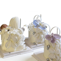 Papier comestible pour la pâtisserie, accessoires de fabrication de gâteaux, feuilles de papier gaufré vierges, cercles comestibles pour la décoration de gâteaux de mariage et de fête, feuilles comestibles