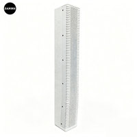 EVOX 12 Altavoz de Columna Activo, Sistema de Sonido Amplificado de 8 x 4 Pulgadas, Altavoces de 1400 W, Altavoces de Columna Amplificados Profesionales