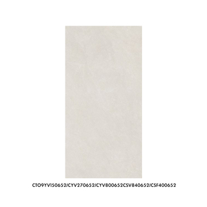 Carrelage céramique blanc uni 60x60 cm, haute qualité, pour sol et mur, texture naturelle aléatoire six faces, personnalisable pour toute la maison, avec effet 3D gratuit. - Product Image 4