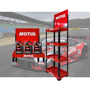 Présentoir d'huile à <span class=keywords><strong>moteur</strong></span> Étagère de vente au détail en plastique Magasins de centre commercial Présentoir de produits automobiles robuste - Product Image 2