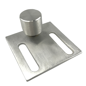 Roue de rail de porte de chambre froide robuste en acier inoxydable 304 - Product Image 1