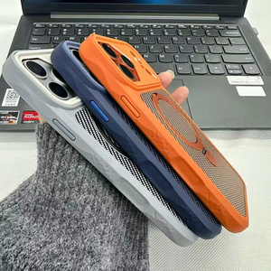 Coque de téléphone antichoc à chargement magnétique sans fil avec support en fibre de carbone, modèle 2026, en promotion, pour iPhone 17 Pro Max, 16 Pro, 15, 14 Plus - Product Image 3