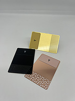 Carte NFC RFID en métal noir, étanche, imprimable, vente en gros, personnalisable, sans contact, à partager, programmable, code QR intelligent numérique