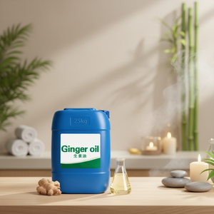 Aceite Esencial de Jengibre 100% Puro, Orgánico, <span class=keywords><strong>Natural</strong></span>, Destilado al Vapor, Precio al por Mayor, para Cosméticos, Jabón, Velas, Cuidado del Cabello y la Piel - Product Image 4