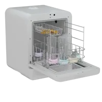 Laveuse-sécheuse de biberons électrique entièrement automatique 360° pour le nettoyage des biberons