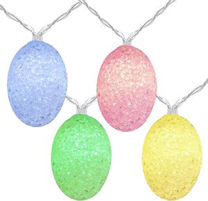 Pâques Pastel Lumières <span class=keywords><strong>Oeuf</strong></span> Décorations <span class=keywords><strong>De</strong></span> Pâques 10 LED Guirlandes lumineuses avec des guirlandes lumineuses à piles pour la décoration <span class=keywords><strong>de</strong></span> festival à la maison - Product Image 6