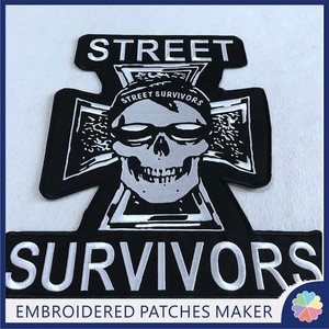 Sequenza di toppe per ricamo punk big iron <span class=keywords><strong>raider</strong></span> su coniglio per abbigliamento puff patch logo in gomma - Product Image 6