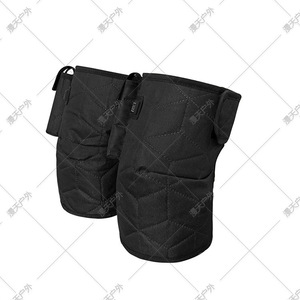Genouillères chauffantes avec trois réglages de température pour la chaleur hivernale et le soulagement des douleurs articulaires, taille adulte réglable, noires - Product Image 2