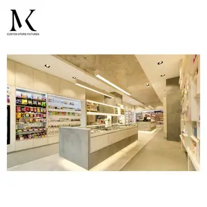 Lishi Perfume Retail Store Perfume Shop Interior Decoration Design And Customized Perfume Display Furniture