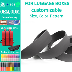 Correas de PVC recubiertas de goma de fábrica, correas suaves para correas y collares multifuncionales, elásticas, impermeables, con revestimiento flexible, mate, ROSH - Product Image 1