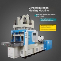 Nouvelle machine de moulage par injection rotative horizontale automatique pour l'énergie nouvelle, grande capacité, pour planches à roulettes en PEHD, silicone liquide, lunettes et coques de téléphone