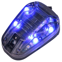Lampe de signalisation de survie pour sports de plein air, lampe tactique pour casque, lampe d'identification, lampe stroboscopique LED étanche pour casque