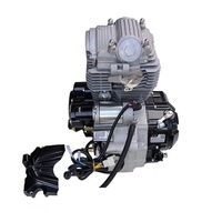 Moteur de moto V-Twin de haute qualité 250cc pour motocross, 1 cylindre refroidi par air, pour l'assemblage du moteur de moto Zongshen CB250-F