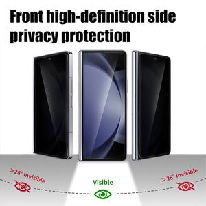 Protection d'écran OEM pour Samsung Galaxy Z Fold 8, auto-réparante, sans bords blancs, film TPU de confidentialité, haute résistance au pliage, logo personnalisé - Product Image 3