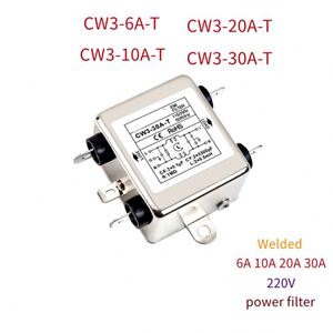 Filtro de Energía CA Monofásico de 220V CW3-6A/10A/20A/30A/-S CW3-6/10/20A-R CW3-10A-T CW3-20A-S CW3-10A-S - Product Image 4