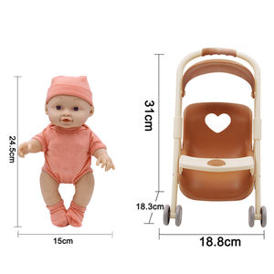 Muñeca de Juguete para Niñas - Adorable Muñeca <span class=keywords><strong>Reborn</strong></span> Realista de 8 Pulgadas - Product Image 5