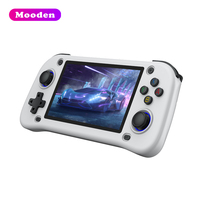 Console de jeu portable Mooden G28, système Linux EMELEC, 64 Go, écran LCD 4,3 pouces, lecteur de jeux portable pour PS1