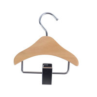 Mini-cintres mignons en bois massif, style moderne, minimaliste et rétro, pour enfants et animaux de compagnie, pour présentation de vêtements