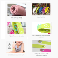 Bracelet RFID NFC en silicone personnalisable pour événements sportifs, cartes de visite, hôtels, cartes de membre - Réutilisable, étanche, réglable