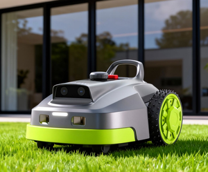 <span class=keywords><strong>Tondeuse</strong></span> robotisée L1500 RTK DIY avec vision 3D, évitement d'obstacles IA sans limite, vision TOF à double caméra 3D, contrôle par application, <span class=keywords><strong>pour</strong></span> pelouse de 1500m² - Product Image 2