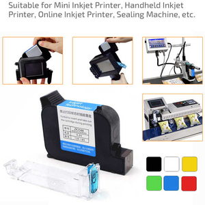 Direct Order HP45 Same <strong>Type</strong> TIJ 12.7mm Inkjet Ink Cartridge 6 <strong>Colors</strong> for Industrial Printing Handheld Inkjet <strong>Printer</strong> - Product Image 2