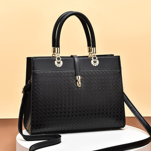 Luxury Unisex Designer Modern Durable <b>Large</b> Capacity Shopping Tote Bags PU Leather Shoulder Bags <b>Purses</b> - Product Image 5
