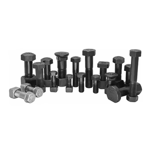 Sujetadores de oruga para componentes de tren de rodaje de excavadoras: Pernos no dentados y dentados, así como tuercas de diferentes formas y tamaños. - Product Image 4