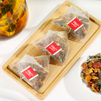 Thé aux pissenlits, chrysanthèmes et baies de goji 150g (10g*15 sachets) Borun – Nettoie le foie, nourrit les yeux, tonifie le Yin et les reins, détoxifie, diurétique, soulage la fatigue et l'excès de chaleur