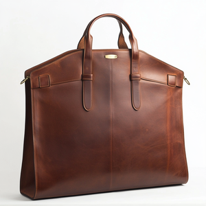 Роскошный мужской коричневый винтажный костюм из натуральной коровьей кожи - Product Image 3