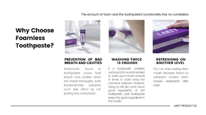 Dentifrice sans tensioactifs enrichi en propolis et sel marin pour renforcer la santé bucco-dentaire et offrir un soin blanchissant premium - Product Image 4