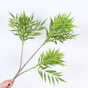 Branche artificielle de Mahonia Fortunei Dream Castle, 30cm-100cm, PVC, plante décorative d'intérieur et d'extérieur - Product Image 4