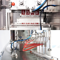 Machine d'emballage automatique de sachets de sauce à l'huile ketchup salade moutarde sauce pâte de tomate confiture yaourt