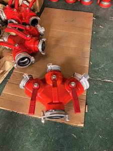 Meilleure Qualité Robinet de Répartition à Trois Voies en Aluminium pour Tuyau d'Incendie, Diviseur d'Eau à Trois Voies - Product Image 6