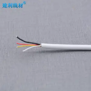4-Pin Aviation Female Cable White Vehicle Camera Lead Premium Wiring Harness