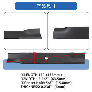 Lames de rechange pour tondeuse à gazon A18020, paquet de 3, pour 050403 113579 30227, lame standard, accessoires pour outils de jardin - Product Image 5