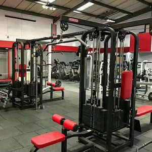 Attrezzatura da Bodybuilding Ganas Professionale Commerciale Multifunzione <span class=keywords><strong>per</strong></span> Allenamento della <span class=keywords><strong>Forza</strong></span> Macchina Multi Jungle a 8 Stazioni con Cavi - Product Image 6