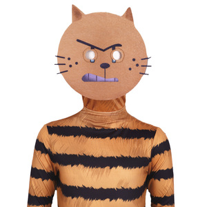 Ensemble de costumes de cosplay Dog Man pour enfants, fête d'Halloween, spectacle sur scène, taille enfant unisexe - Product Image 4