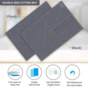 Cutting Mat Hot Selling A1 5 Layer Double Sided PVC Flexible Self Healing Cutting Mat