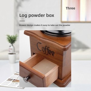 <span class=keywords><strong>เครื่อง</strong></span><span class=keywords><strong>บด</strong></span><span class=keywords><strong>กาแฟ</strong></span>แบบมือหมุน วินเทจ แกนเซรามิกขนาดเล็ก อุปกรณ์บดเมล็ด<span class=keywords><strong>กาแฟ</strong></span>แบบแมนนวล สำหรับดริป<span class=keywords><strong>กาแฟ</strong></span> ปรับแต่งโลโก้ได้ รุ่นคลาสสิค - Product Image 4