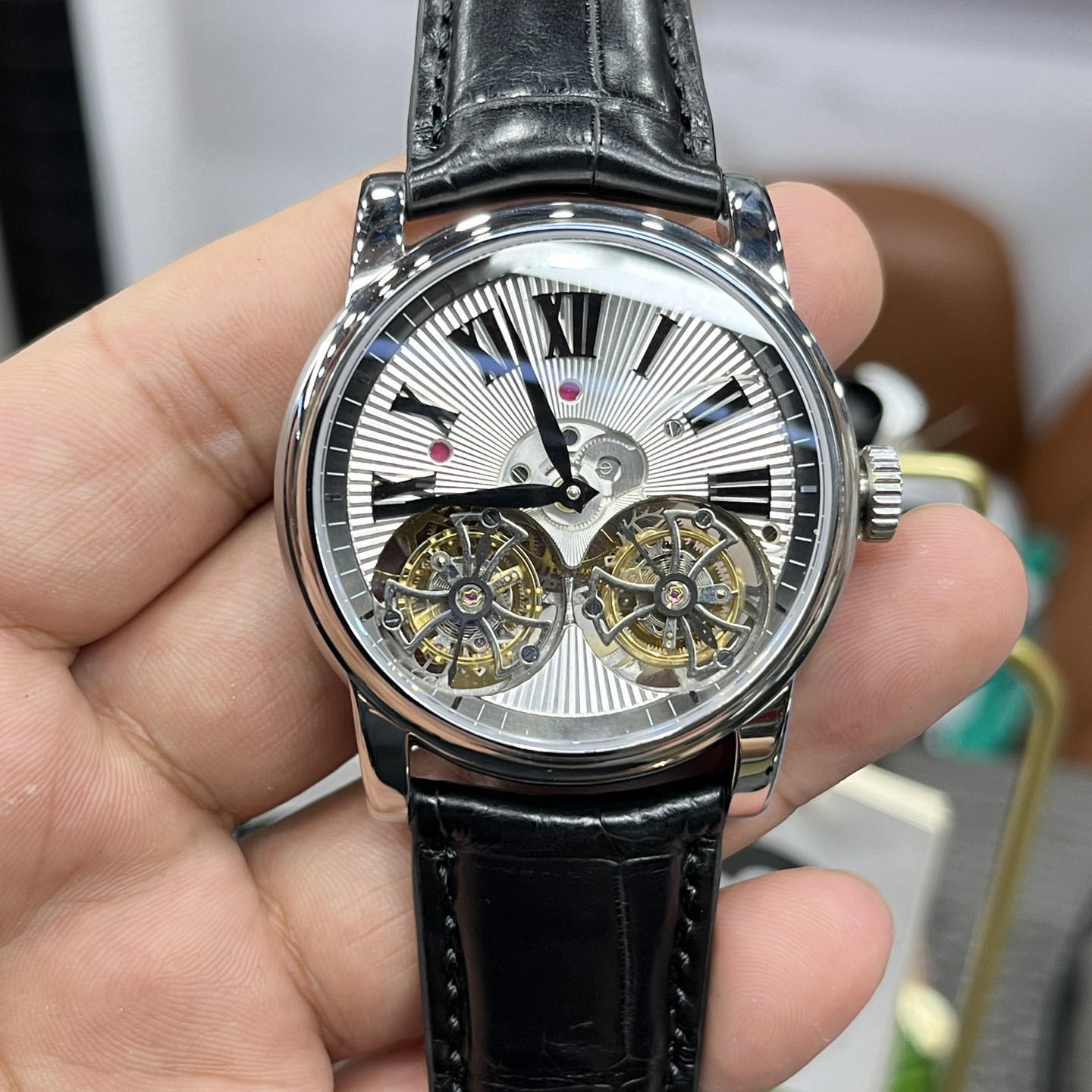 Chinese Tourbillon Watches Premium Mechanism Style