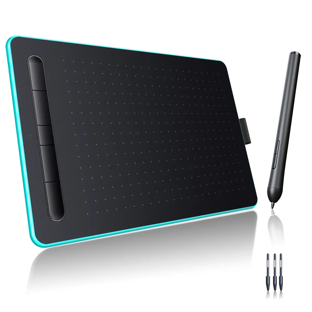 Best seller PC 8192 pressure levels digital graphic drawing tablet with 5 customized press keys