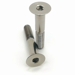 Zfti Titan <span class=keywords><strong>Ti</strong></span> Allen Hex M5x16 18Mm Giảm dần Đầu Bolt Với Máy Giặt Vít Cường Độ Cao Không Gỉ Cho Xe Đạp Thân Phần - Product Image 3