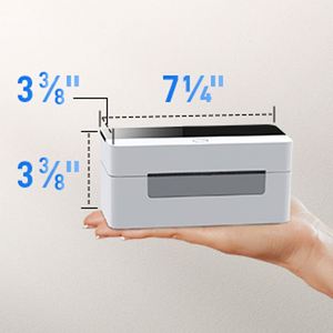 Mini impresora térmica de embalaje de recibos, impresora de pegatinas de 40-110mm, 4x6, 110mm, etiqueta de envío, impresora Tsc de escritorio - Product Image 3