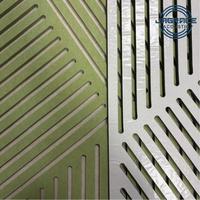 Panneau acoustique creux en fibre de polyester 9/12 mm, panneau insonorisant pour la décoration et la rénovation de bureaux avec support adhésif