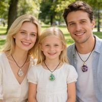 Nouveauté Offre Spéciale : Pendentif en Améthyste Naturelle Brute, Pierres de Guérison, Cristaux de Guérison pour Collier Tricoté à la Main, Idéal Cadeau