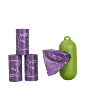 Sacs à déjections canines personnalisés en gros, résistants aux déchirures, épais, pour la promenade, le nettoyage et les voyages en extérieur - Product Image 1