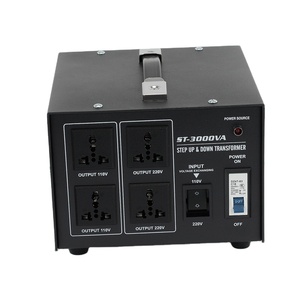 หม้อแปลงไฟฟ้าแบบวงแหวน 110V เป็น 220V แบบปรับขึ้น/ลง 2000W สำหรับใช้ในบ้านและการเดินทาง - Product Image 2