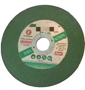 professional for India, Nepal, Myanmar, Bangladesh market 4inch cutting disc 107x1.2x16 mm