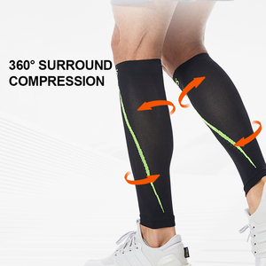 KS-2299 # Calze <span class=keywords><strong>a</strong></span> Compressione Traspiranti, Manica per Polpaccio in Maglia, Protezione Elastica in Spandex per Sport - Product Image 4