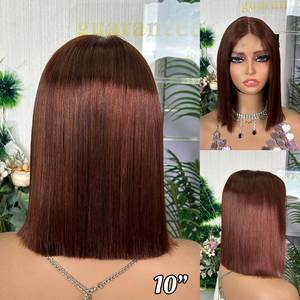 Blunt Cut bob <b>Wigs</b> hd Transparent Lace Closure Super Double Drawn Vietnamese Hair <b>Wig</b> <b>Cheap</b> Price Short Human Hair <b>Wigs</b> Bob - Product Image 2